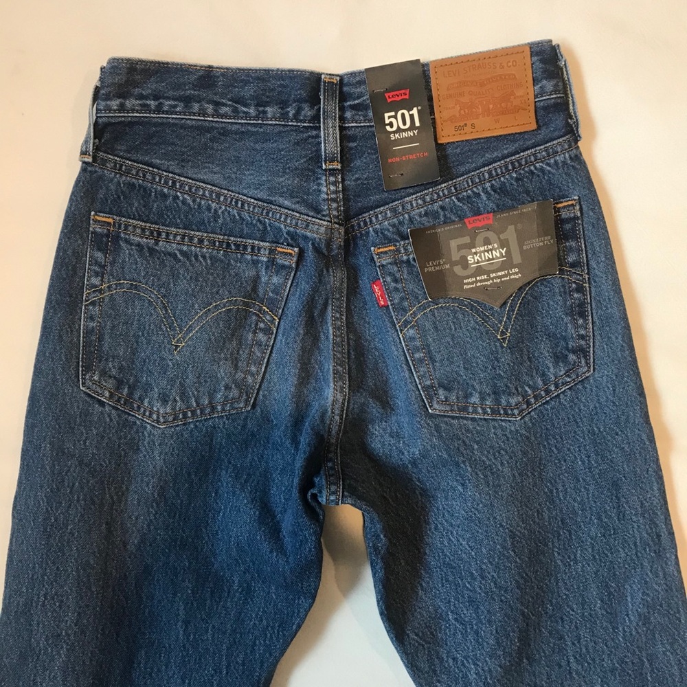 Levi’s 501 skinny jeans
